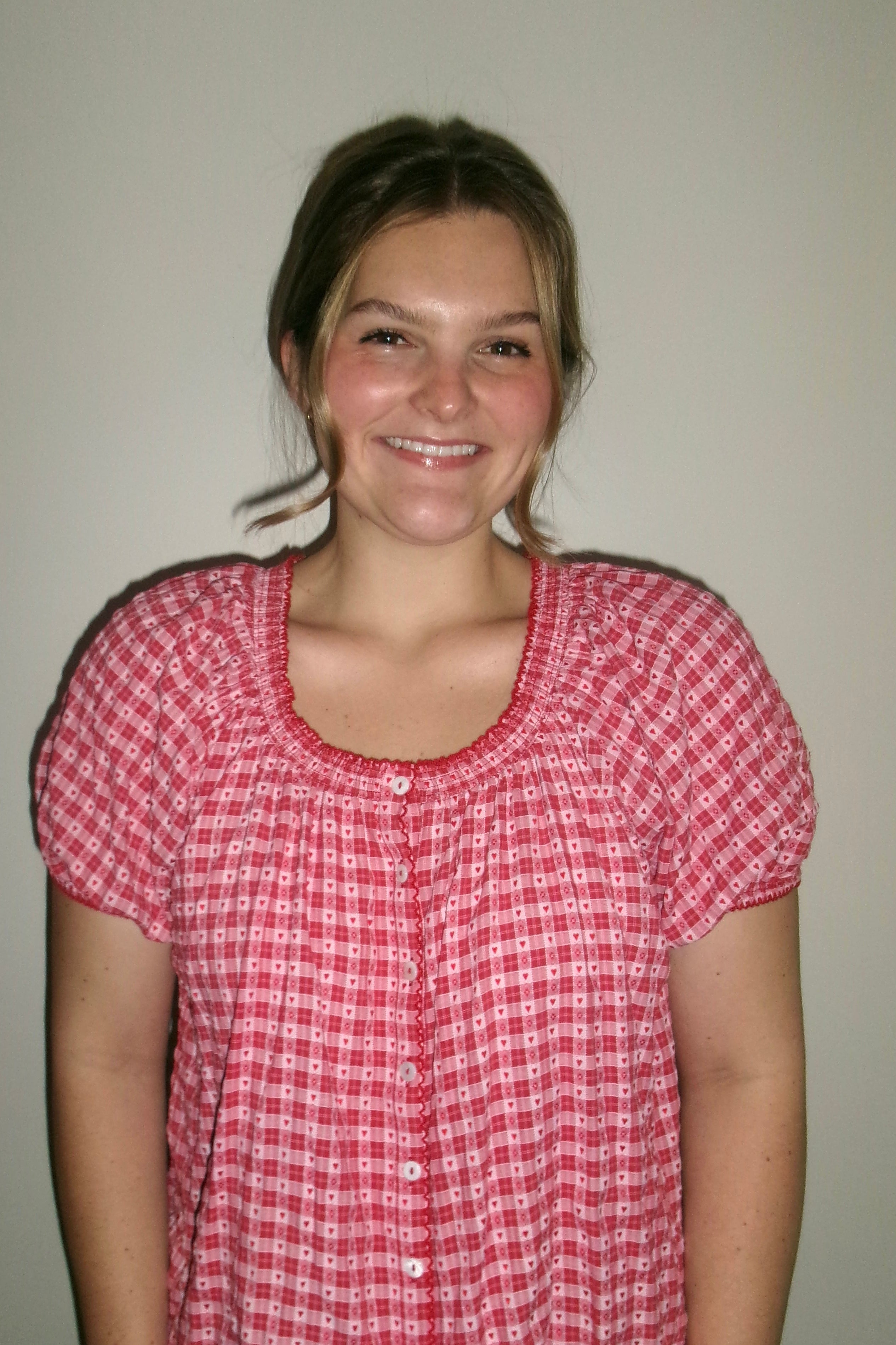 HEART STREET GINGHAM BLOUSE