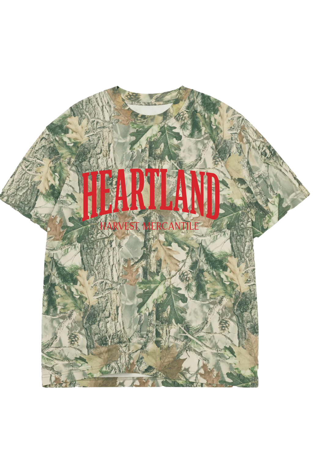 CAMO HEARTLAND TEE