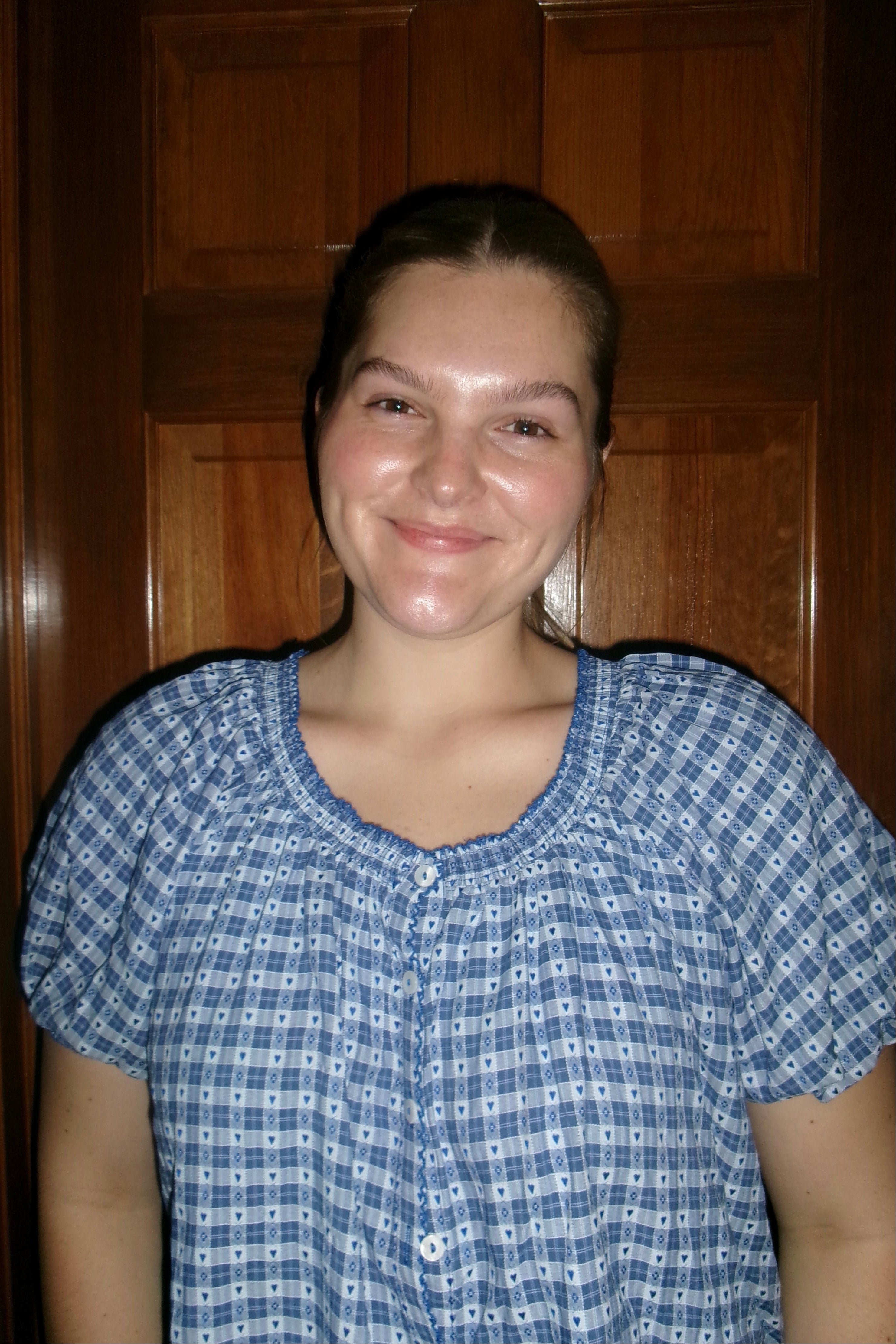 HEART STREET GINGHAM BLOUSE