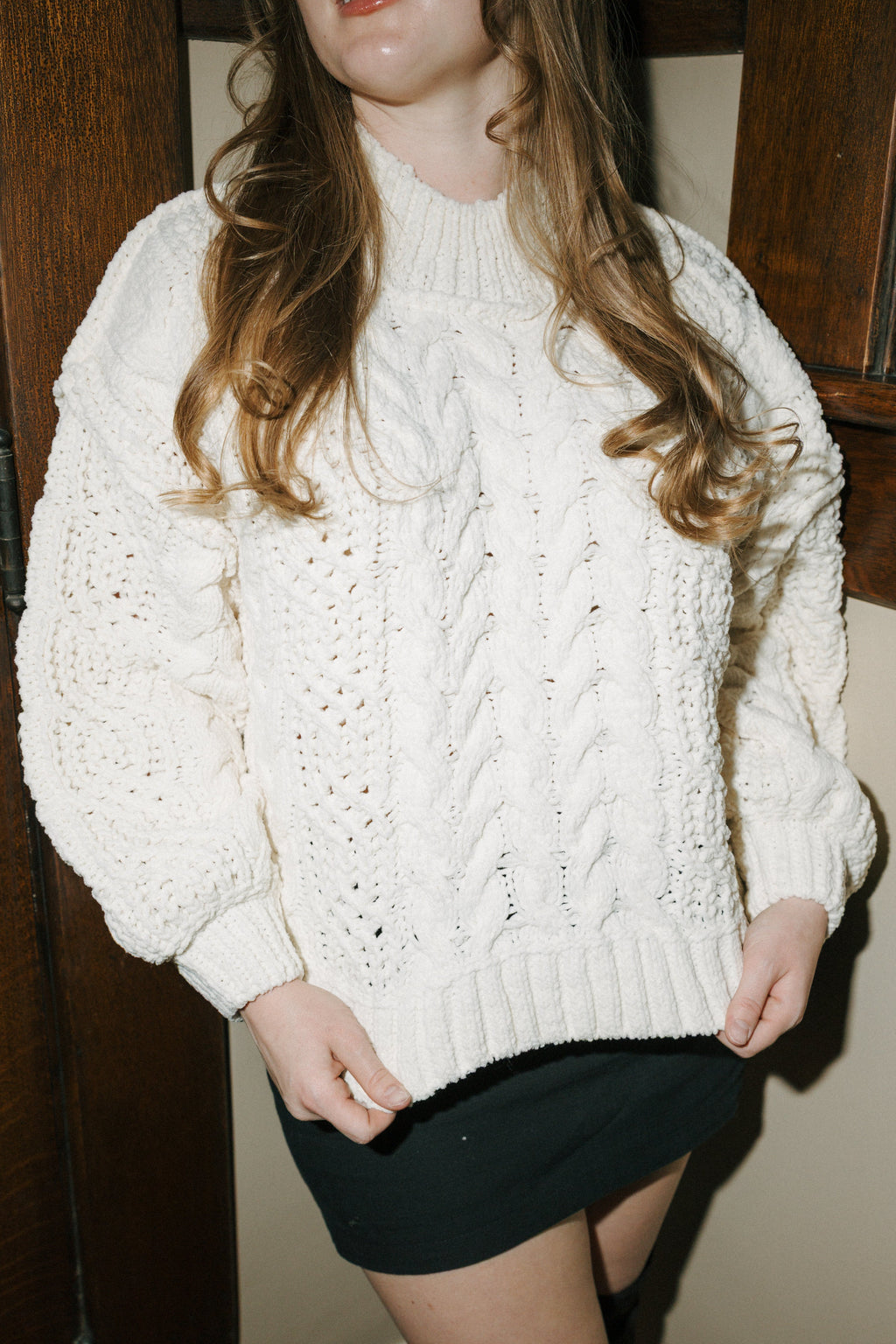 ARNOLD CABLE KNIT SWEATER