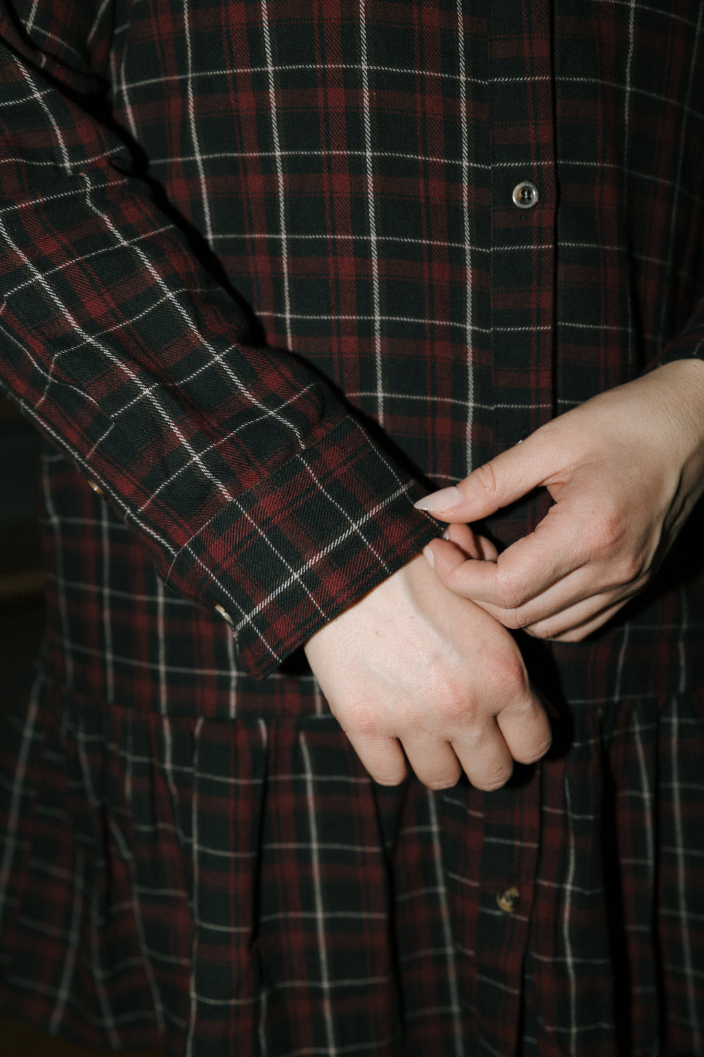 JOLIET PLAID DRESS