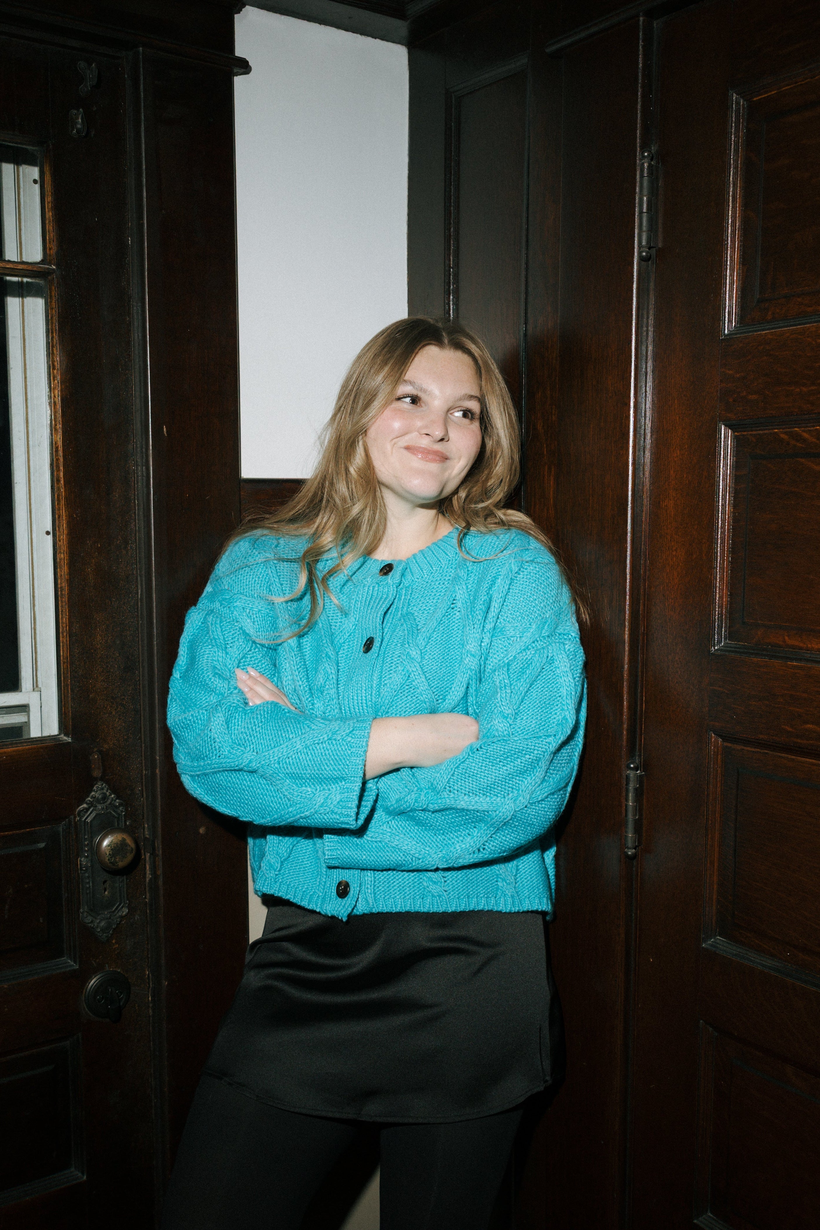 WATERLOO CABLE CARDIGAN