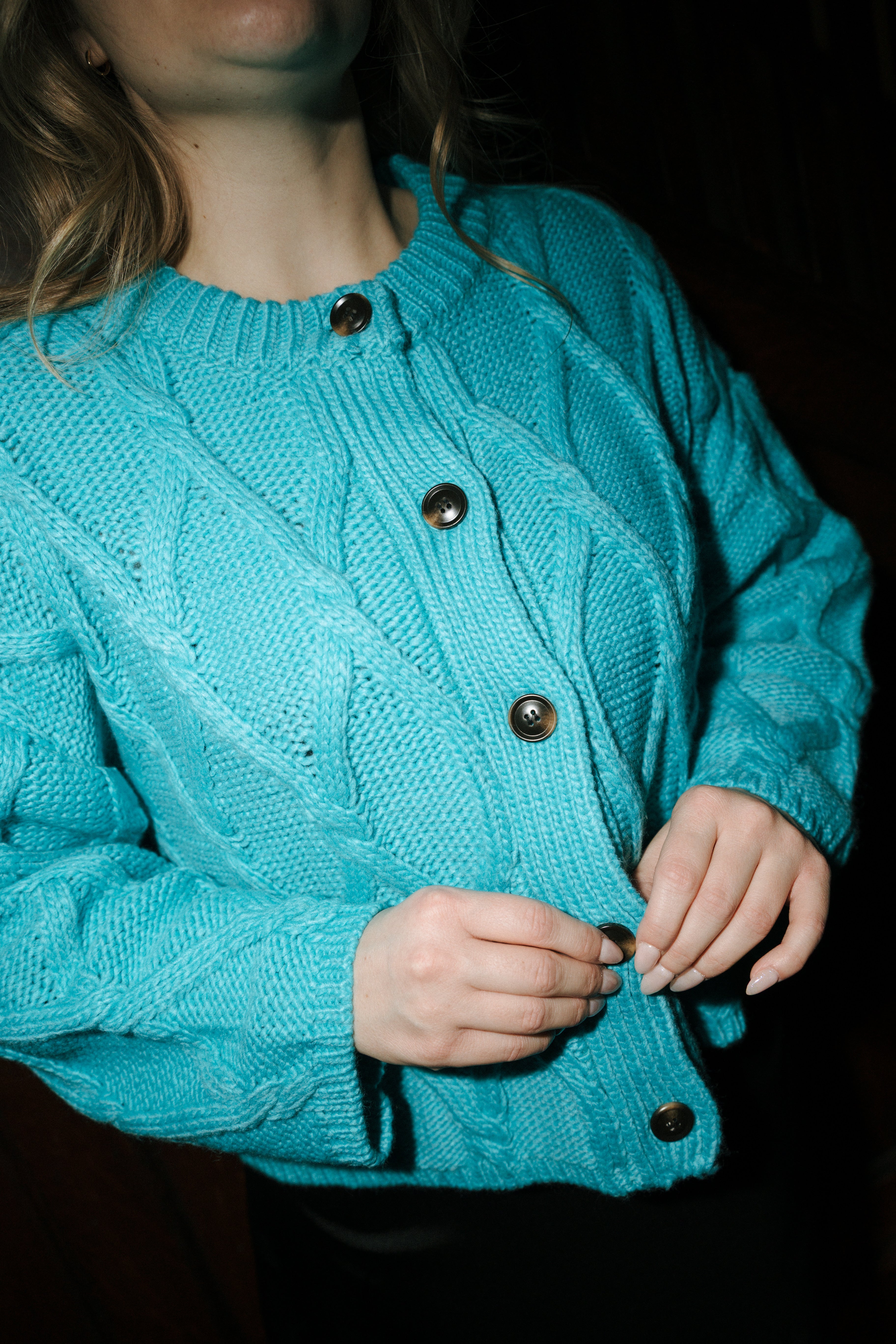 WATERLOO CABLE CARDIGAN