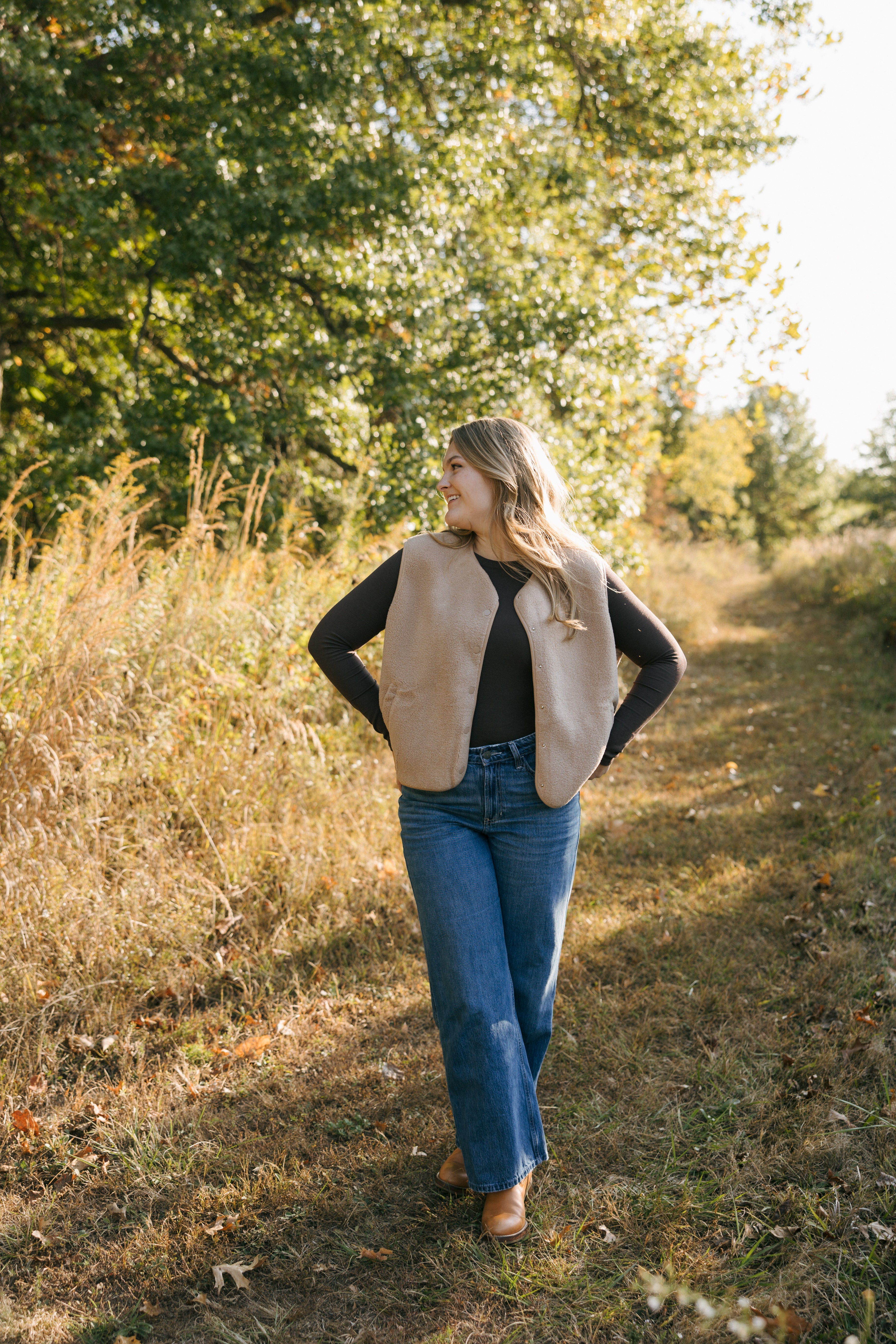 MARIA SHERPA VEST