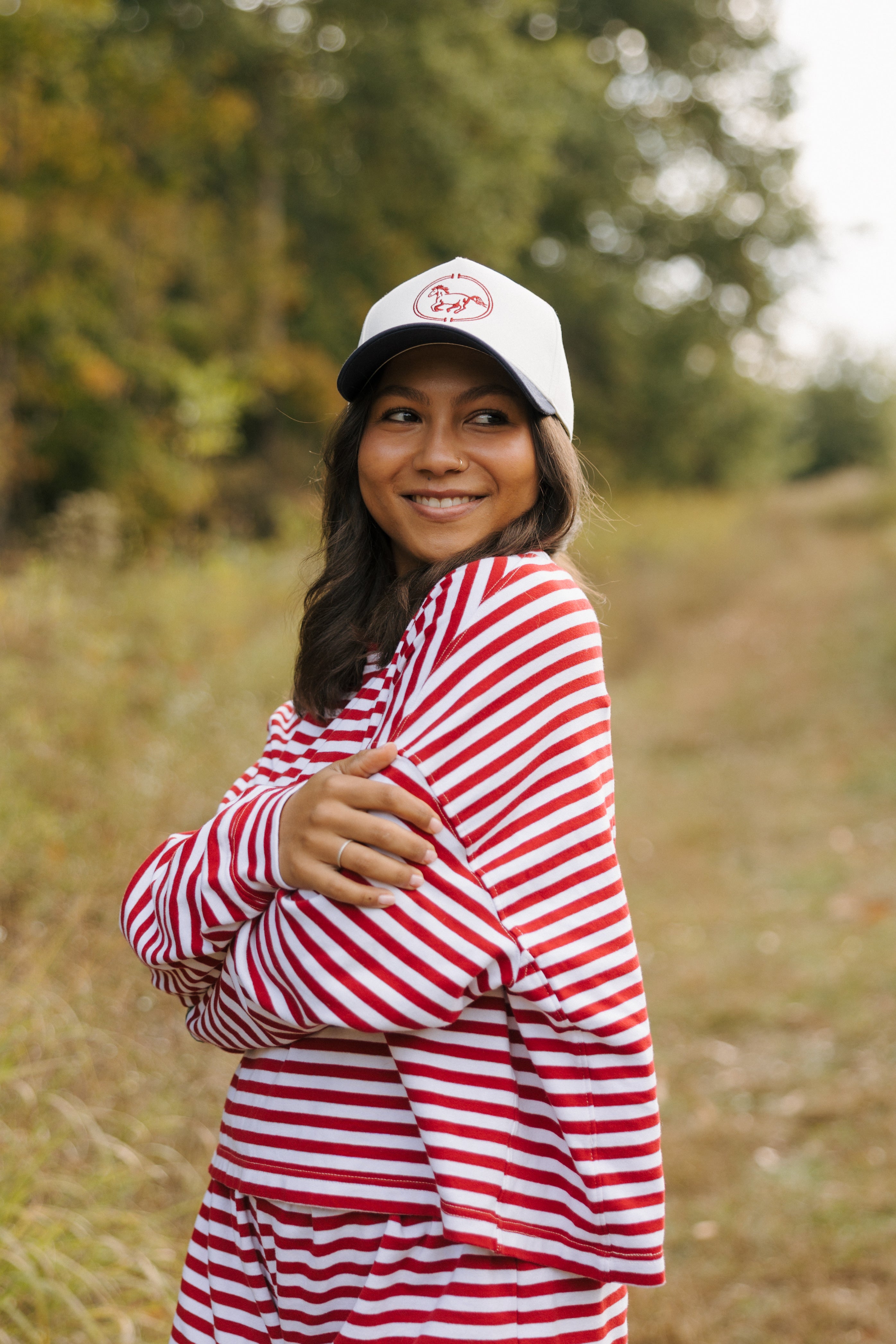 TRUCKER HAT- ANI DREW PHOTO
