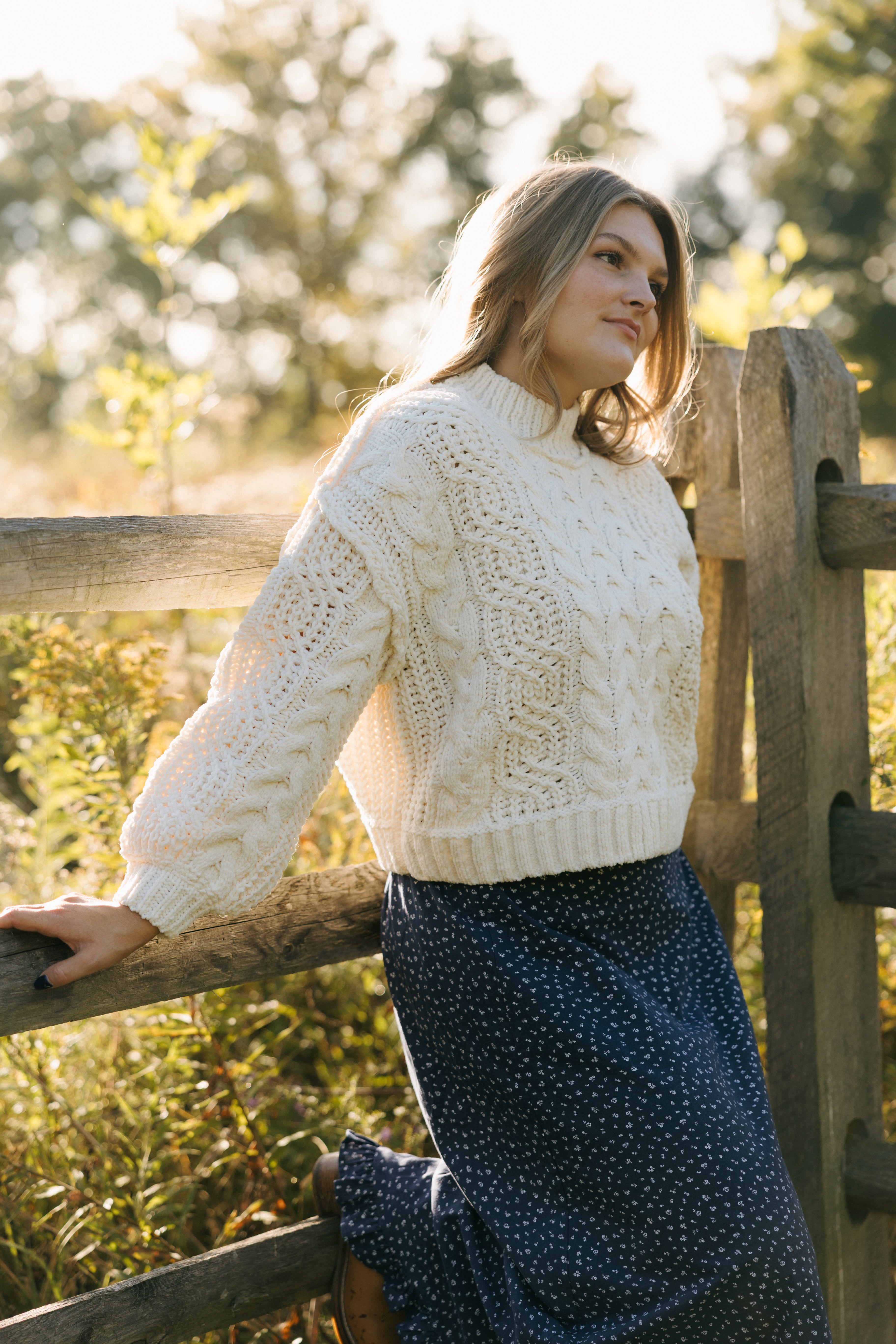 ARNOLD CABLE KNIT SWEATER