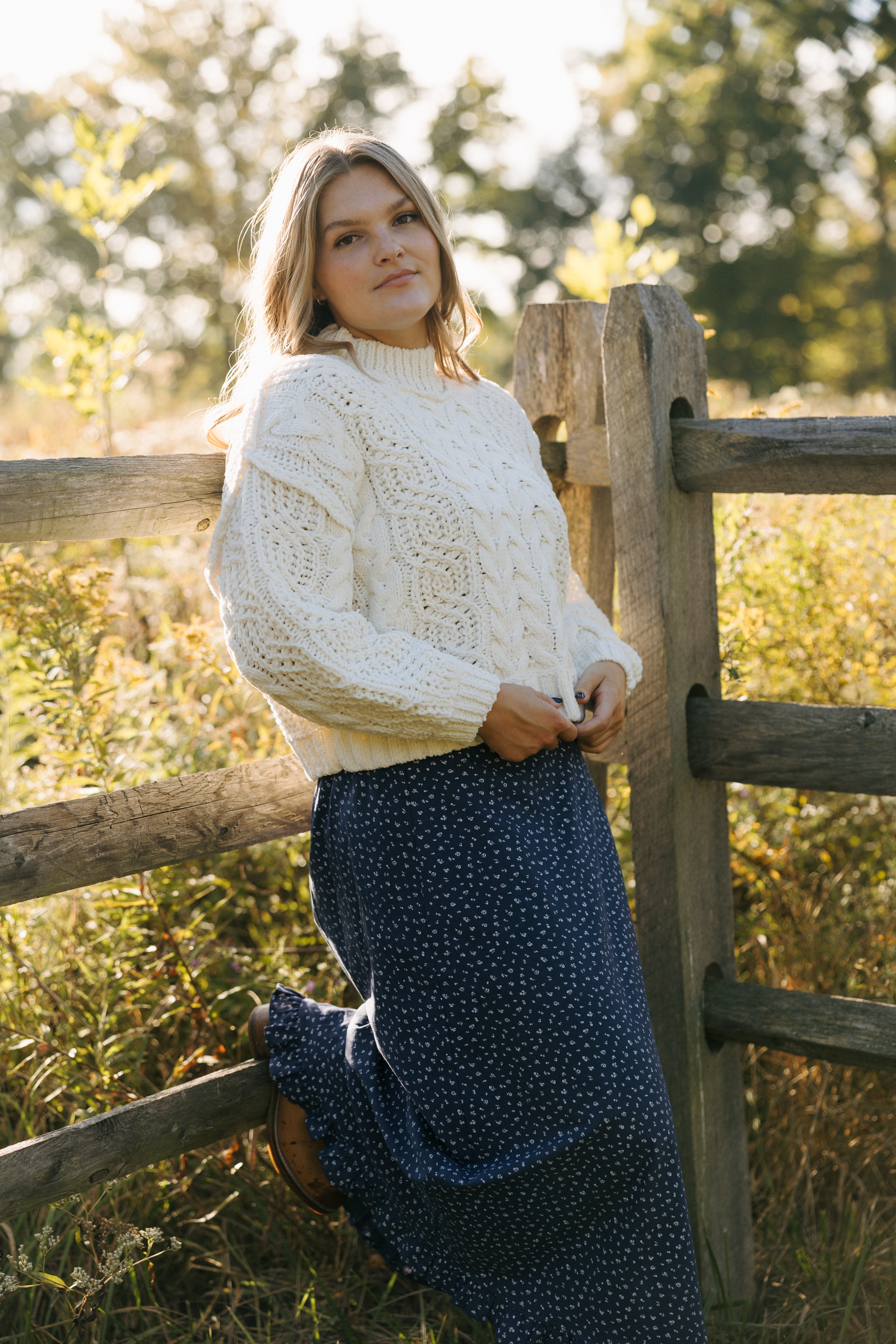 ARNOLD CABLE KNIT SWEATER