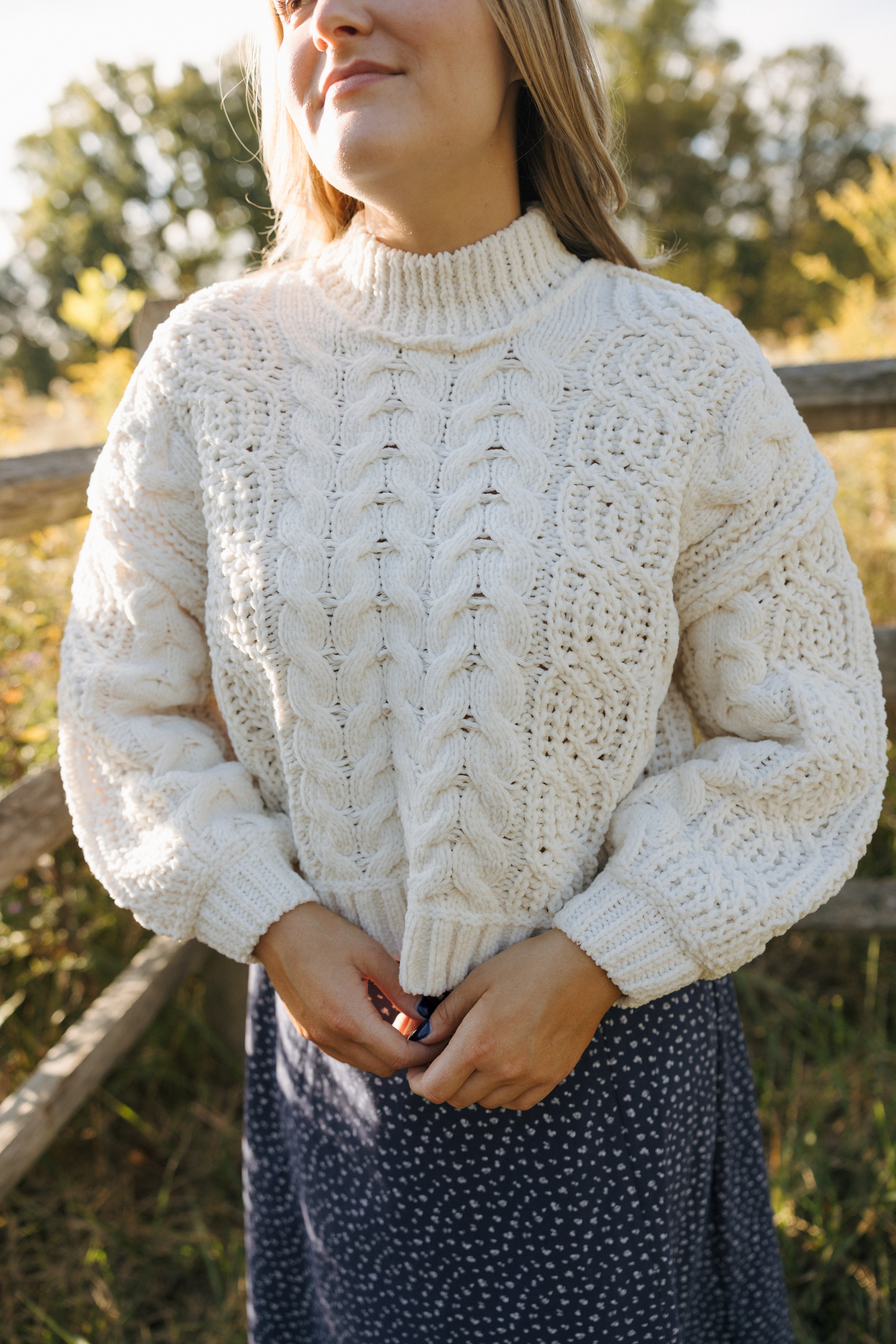 ARNOLD CABLE KNIT SWEATER
