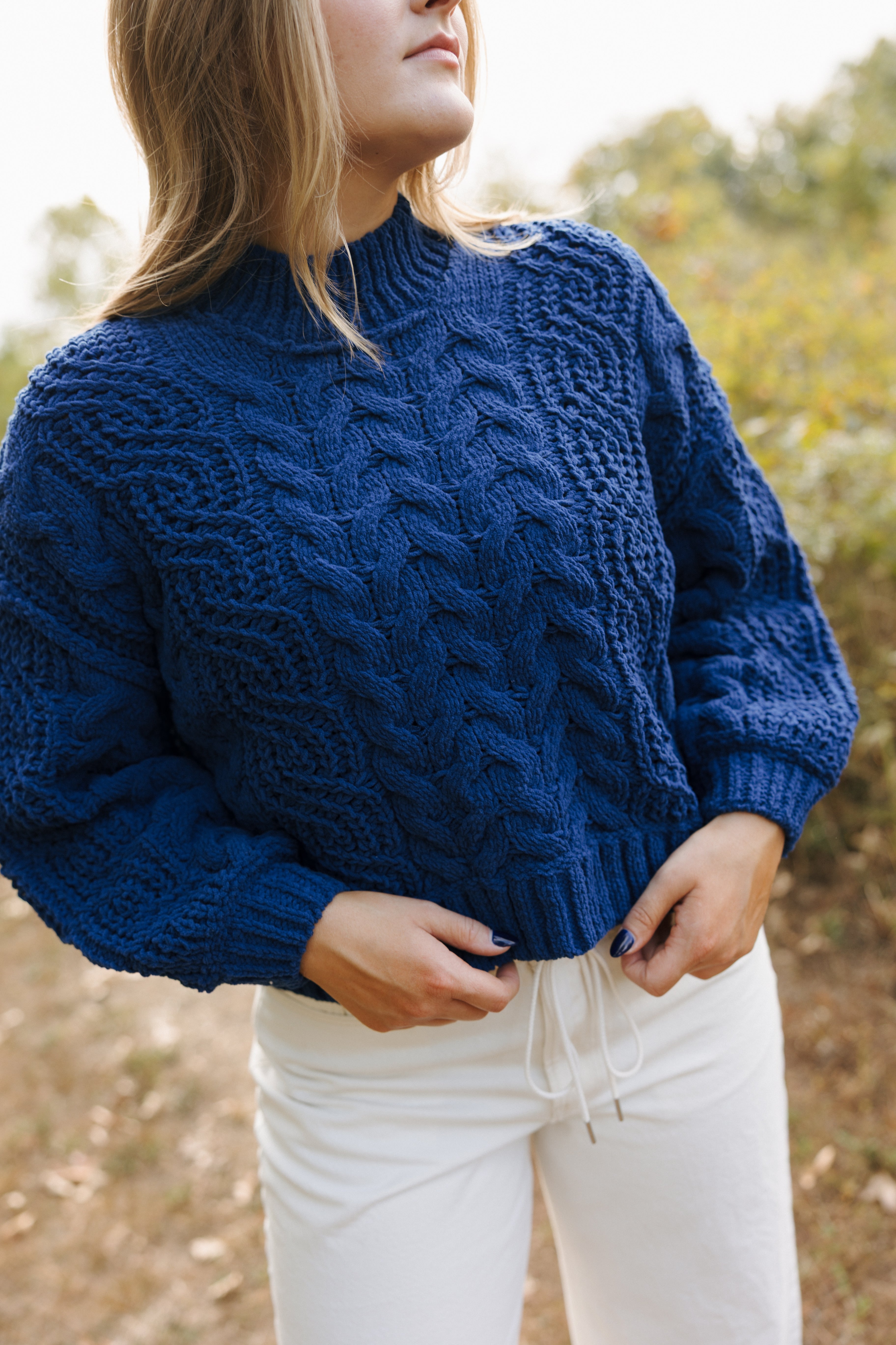 ARNOLD CABLE KNIT SWEATER