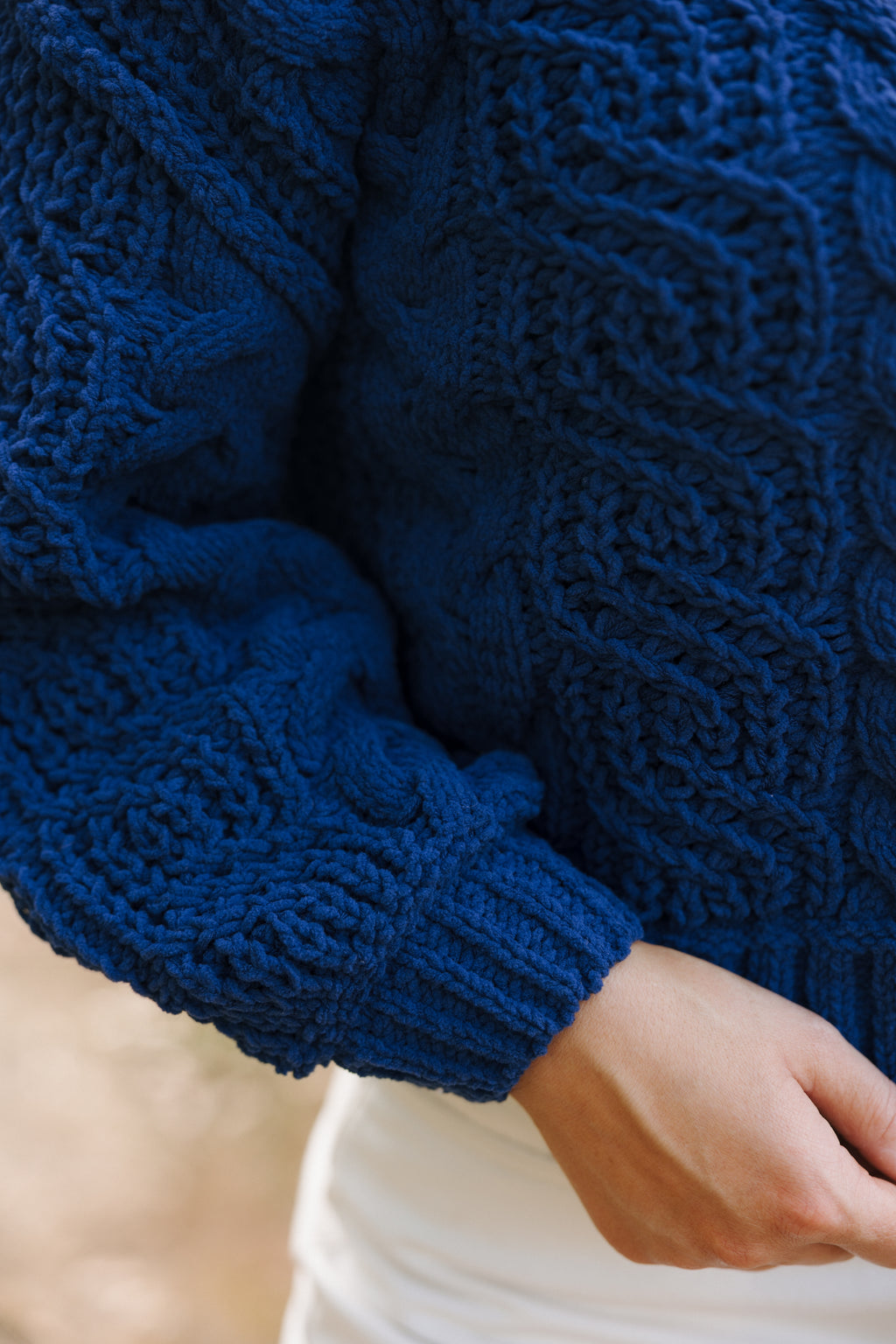 ARNOLD CABLE KNIT SWEATER