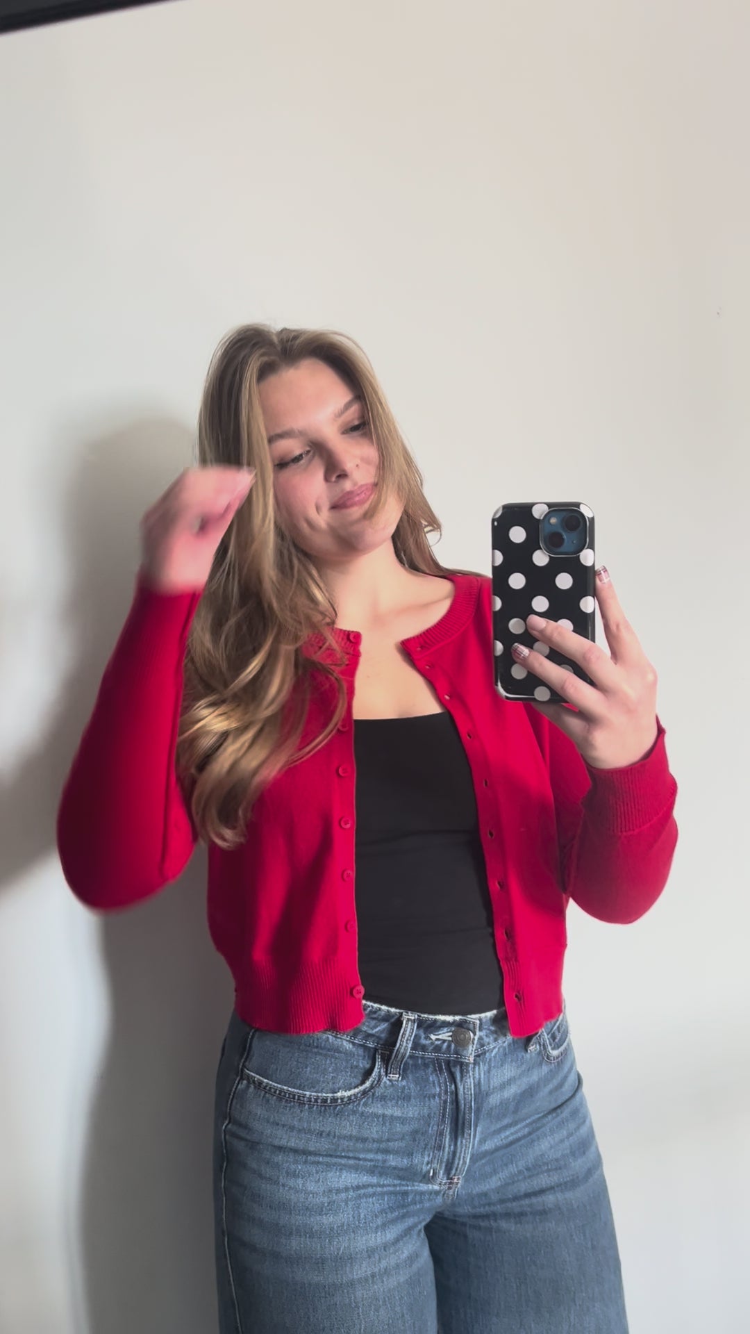 BELLA+ BEN RIBBED BUTTON-UP CARDIGAN